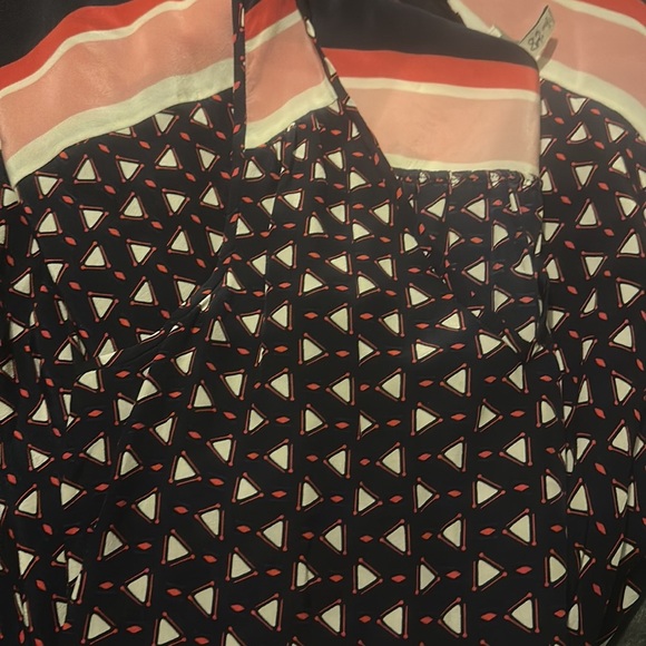 NWT JOIE GINABEL SILK HANDKERCHIEF DRESS IN DARKNAVY SIZE SMALL - Picture 11 of 11